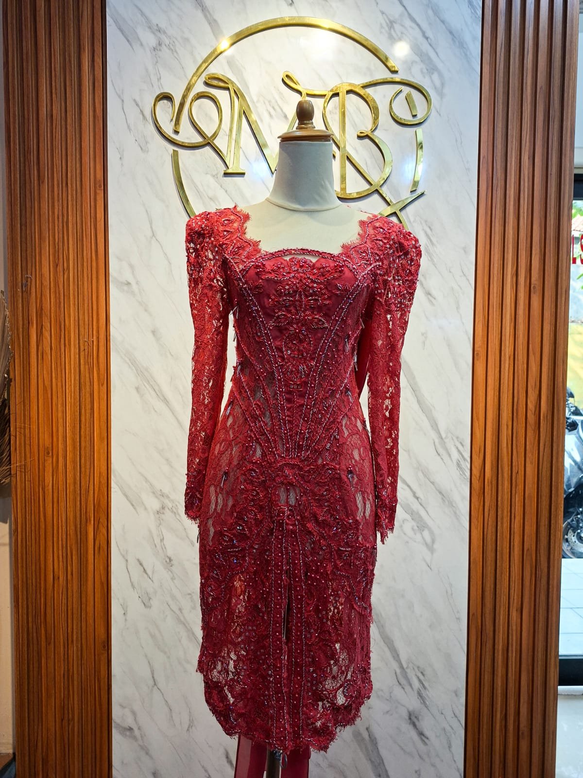 Kebaya Pengantin Batak Gaun Mewah
